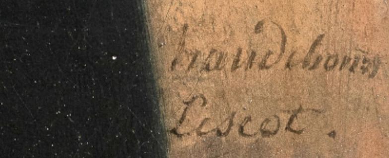 Signature de Hortense Haudebourt Lescot