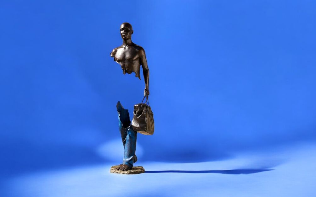 Bruno Catalano, bronze sculpture