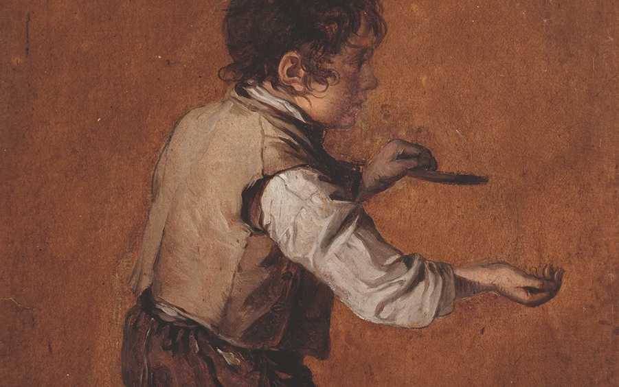 Drölling, oil painting