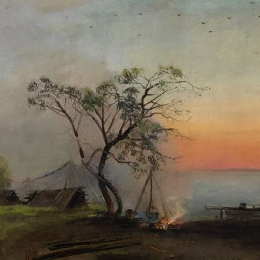 Alexei Savrassov, oil on canvas