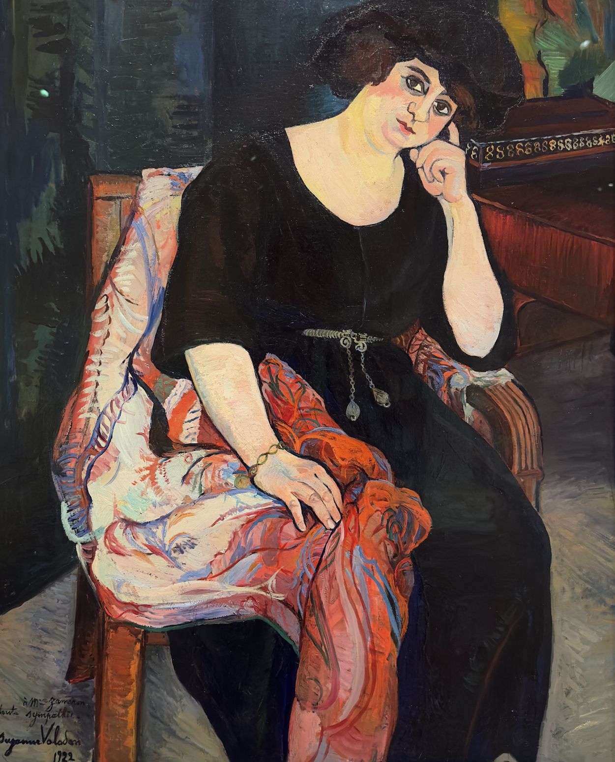 Suzanne Valadon, oil on canvas