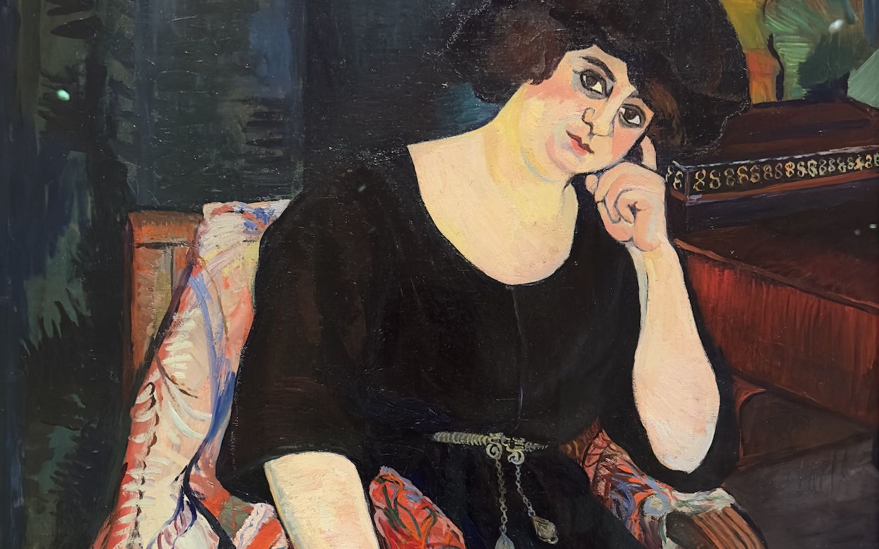 Suzanne Valadon, oil on canvas