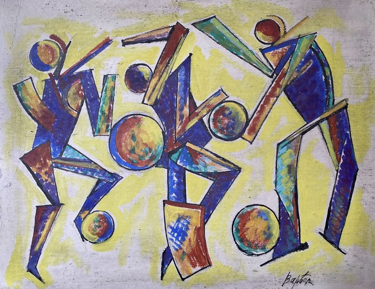 Varvara Stepanova, oil on canvas