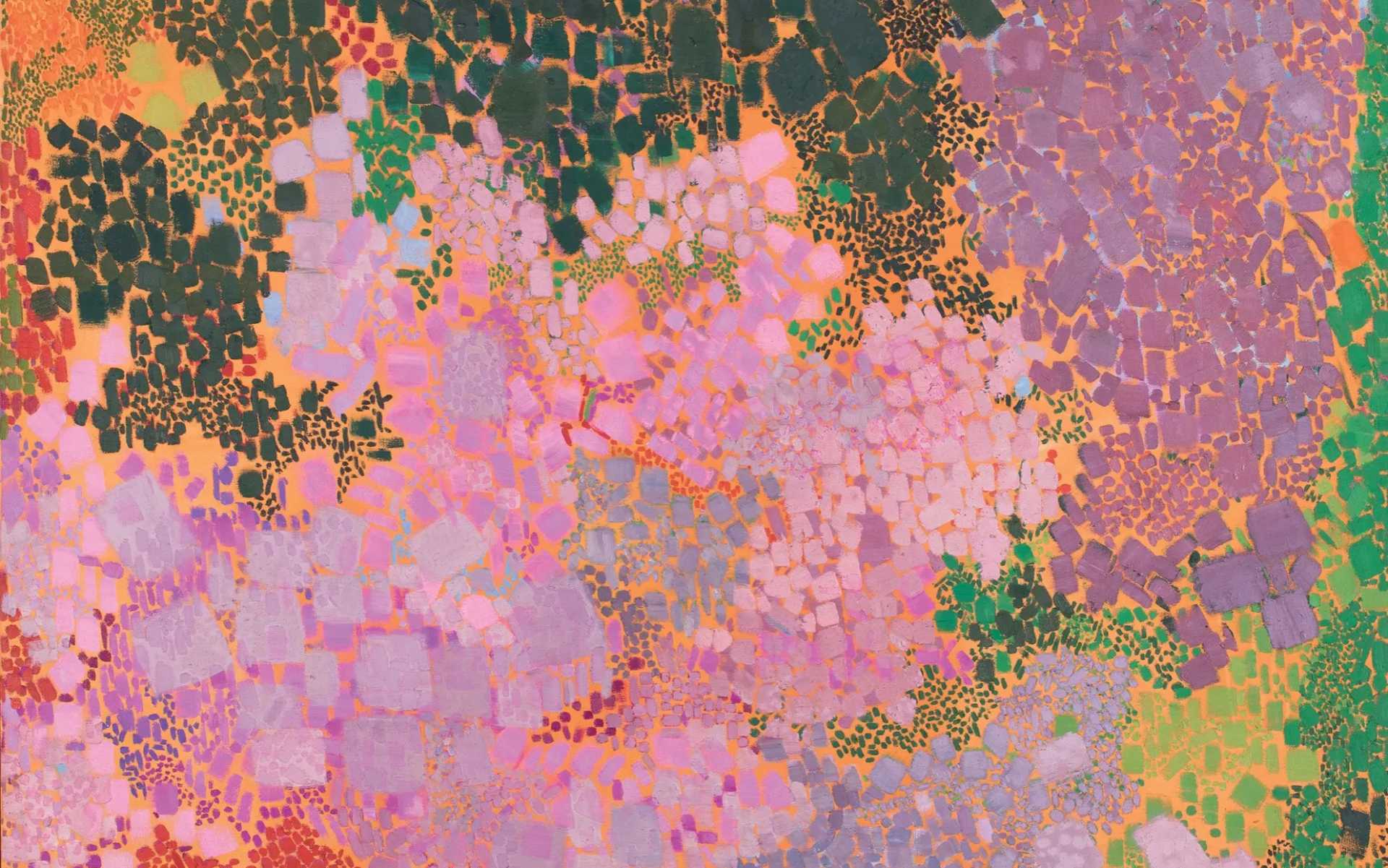 Lynne Drexler, huile sur toile