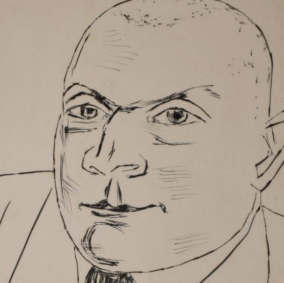 Max Beckmann, gravure