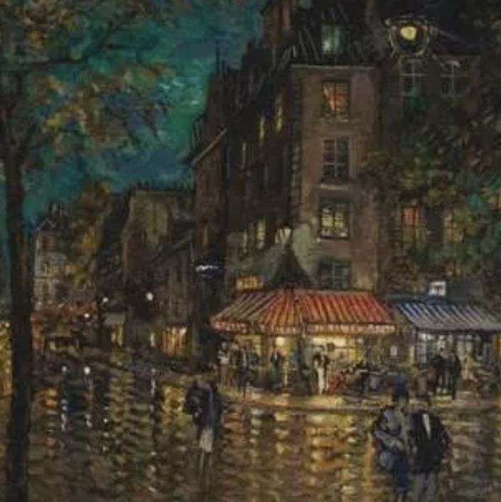 Constantin Korovine, oil on canvas