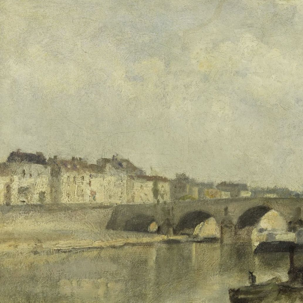 Stanislas Lépine, oil on canvas