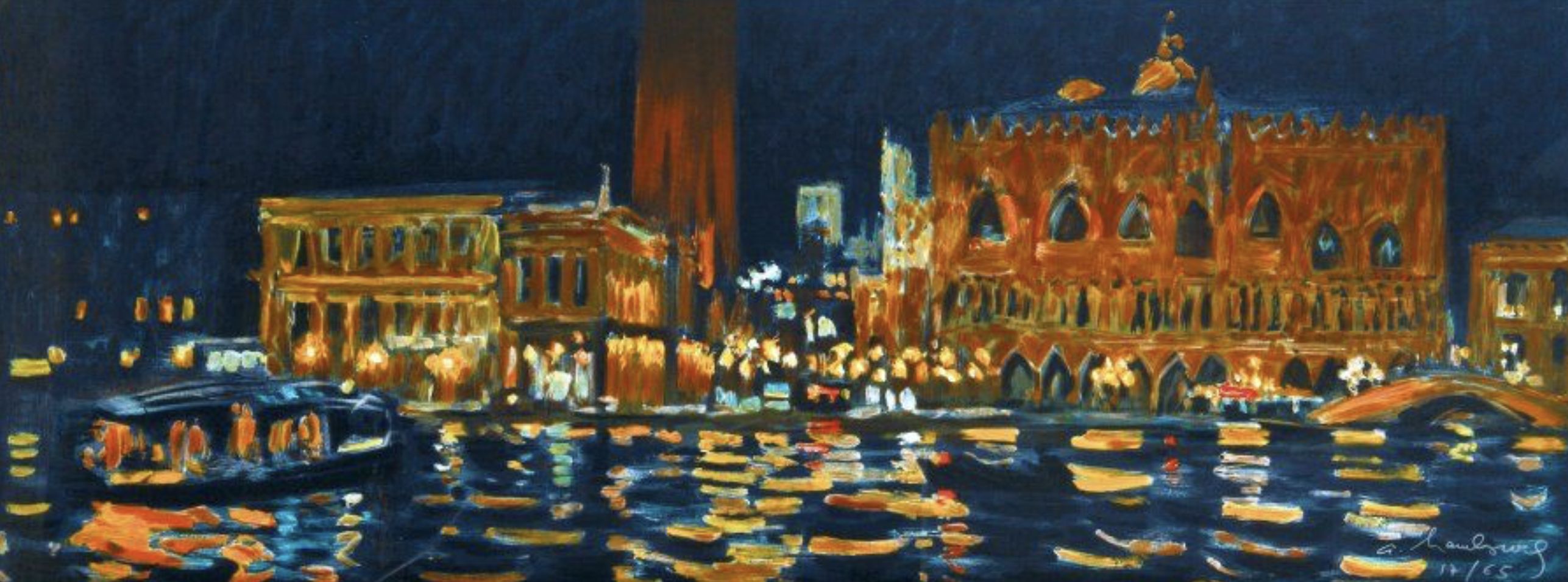 André Hambourg, oil on canvas