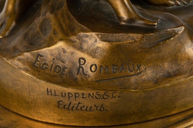 Signature de Égide Rombaux