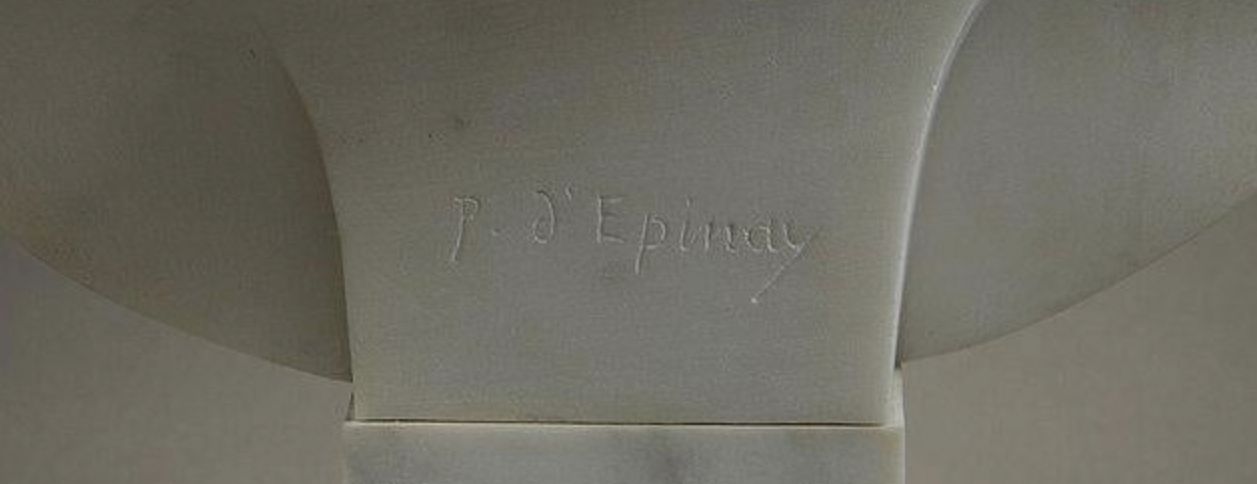 Signature of Prosper d'Épinay