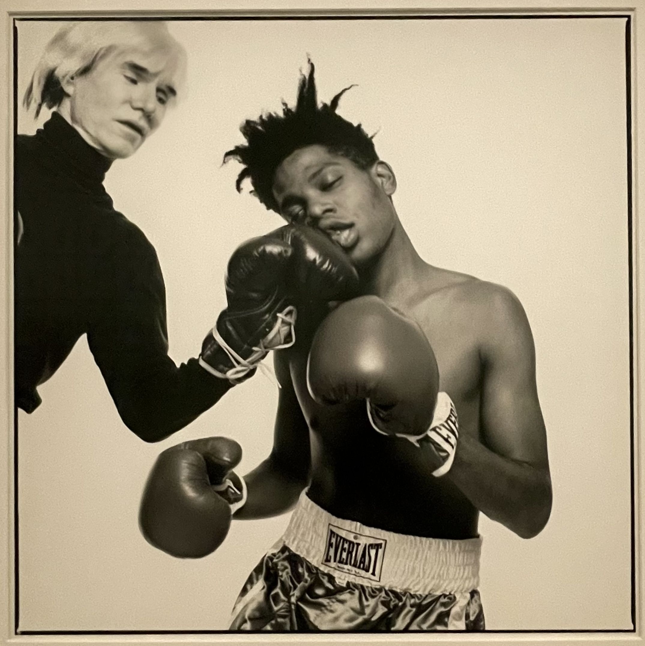 Photo series by Warhol and Basquiat