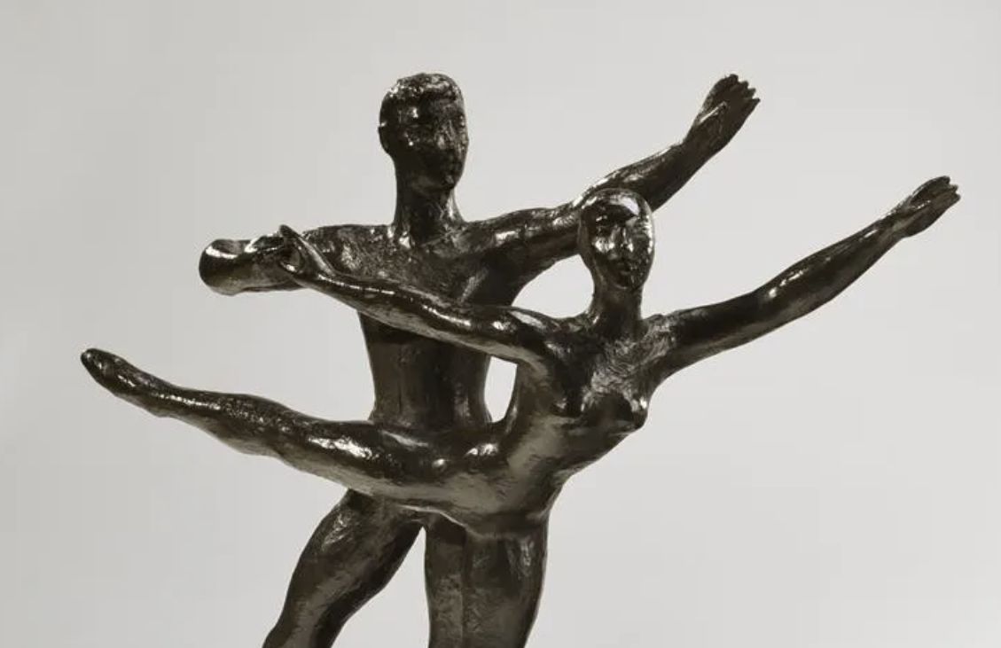 Hubert Yencesse, bronze print with brown patina