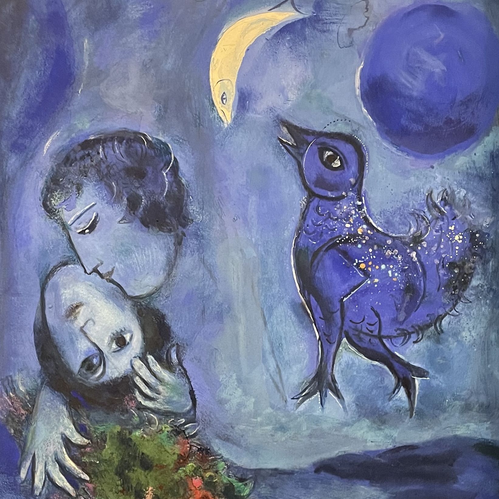 Chagall, oil on canvas