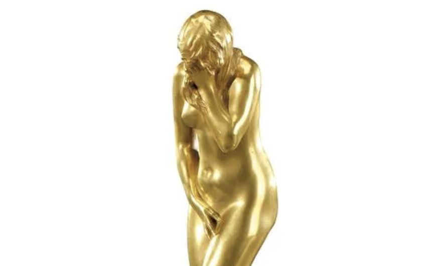 Antonin Mercié, gilt bronze