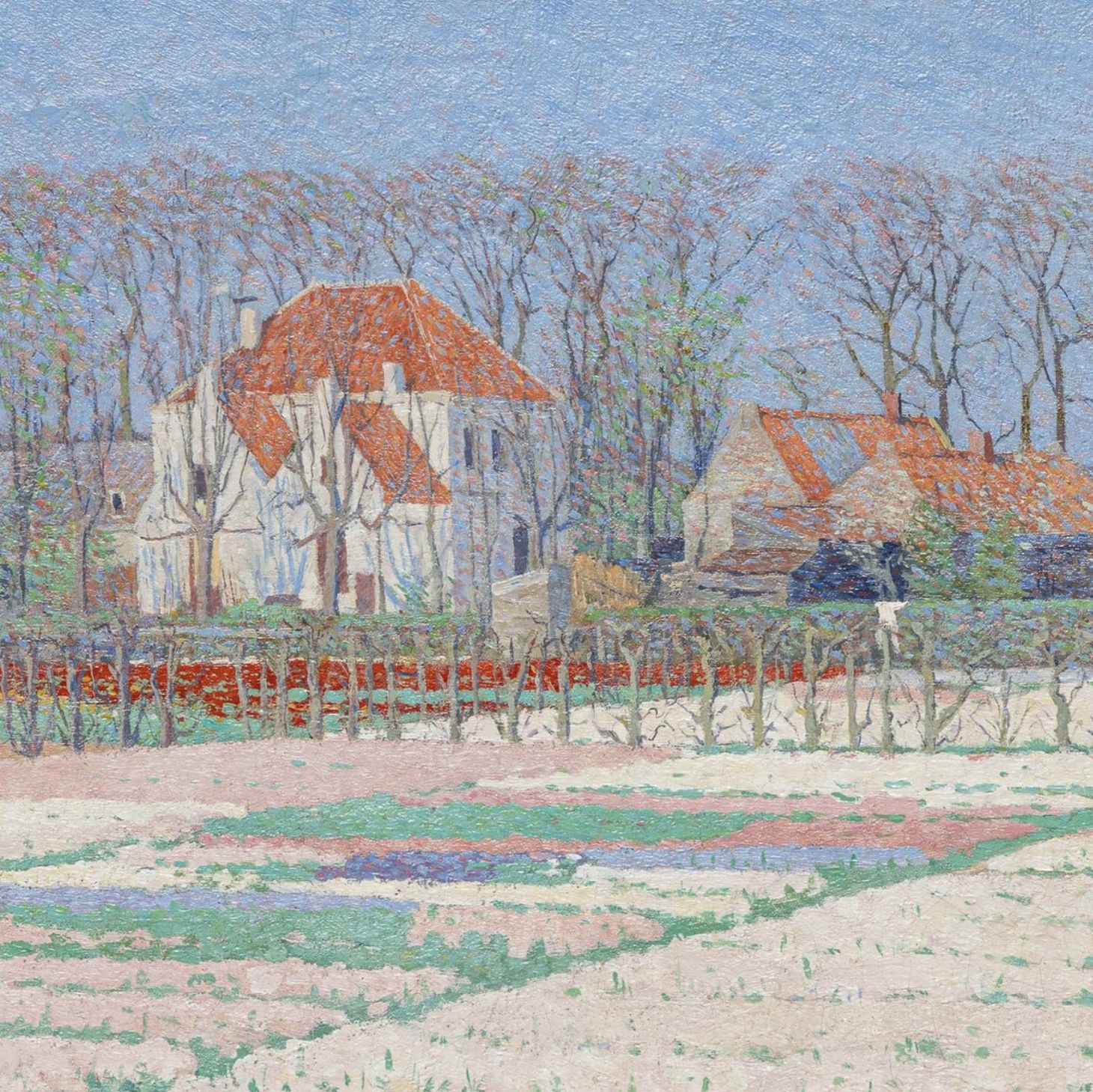 Ferdinand Hart Nibbrig, huile sur toile