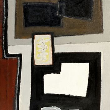 Raymond GUERRIER (1920-2002), Composition I, Oil on canvas