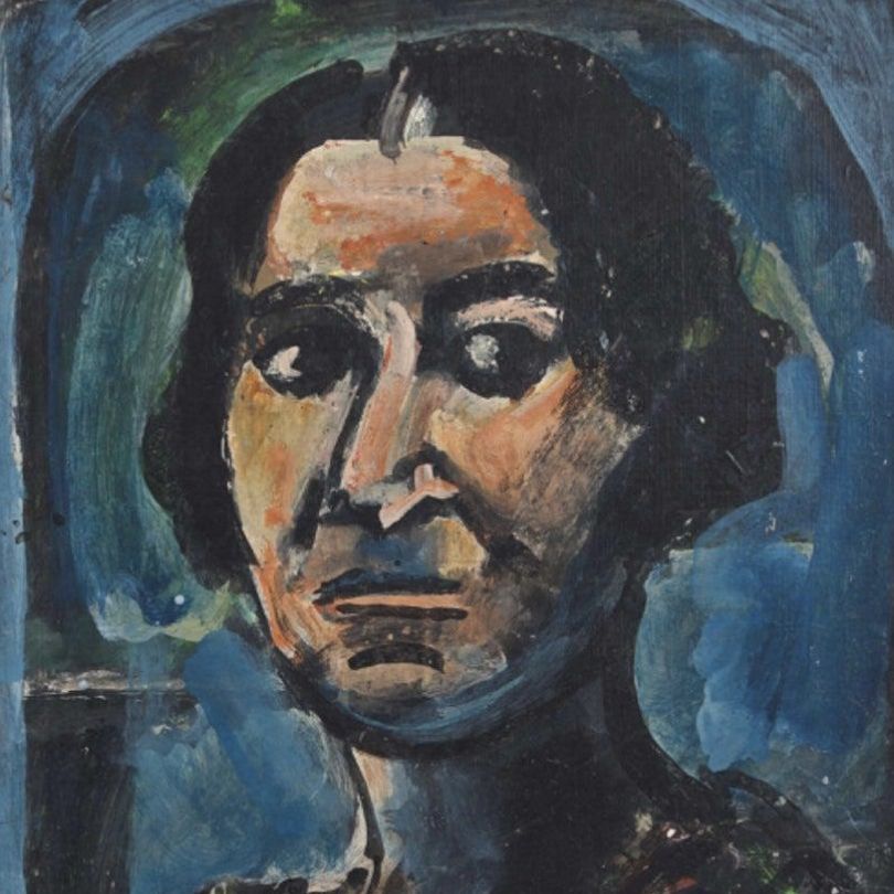 Georges Rouault, oil on canvas