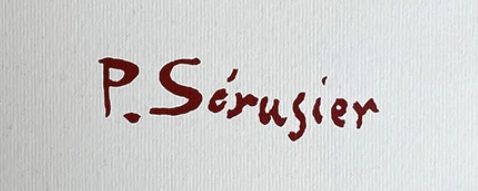 Paul Sérusier's signature