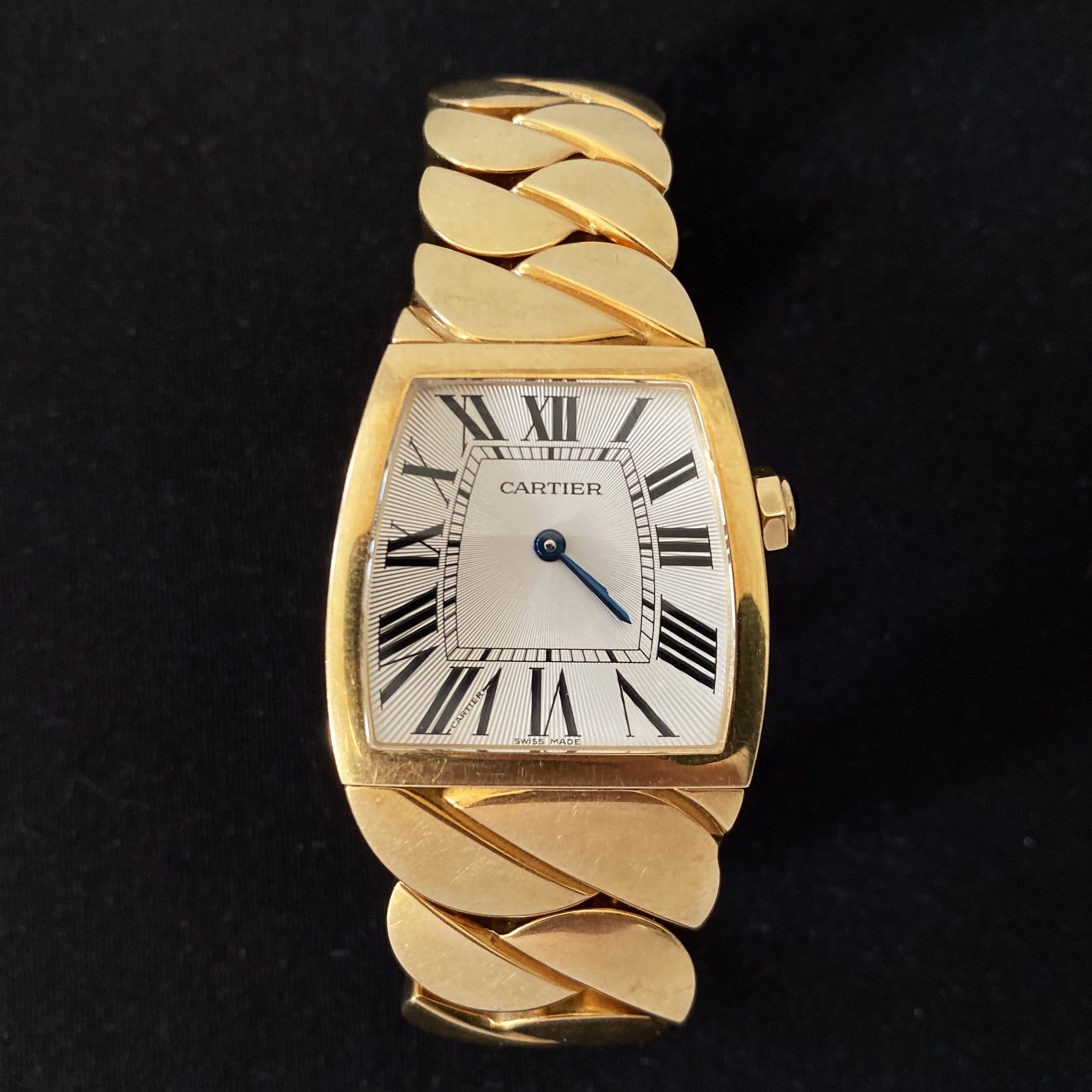 Cartier La Donna model, yellow gold