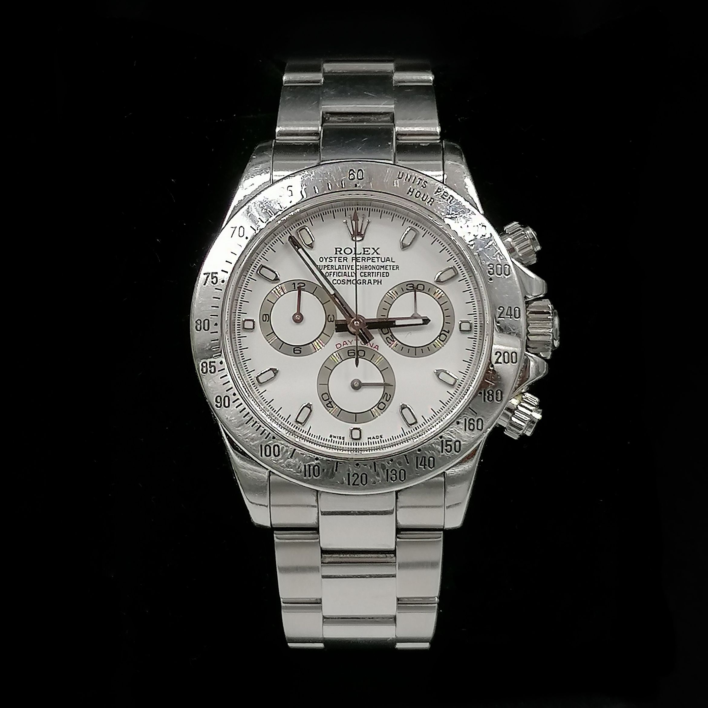 Rolex Daytona, white gold