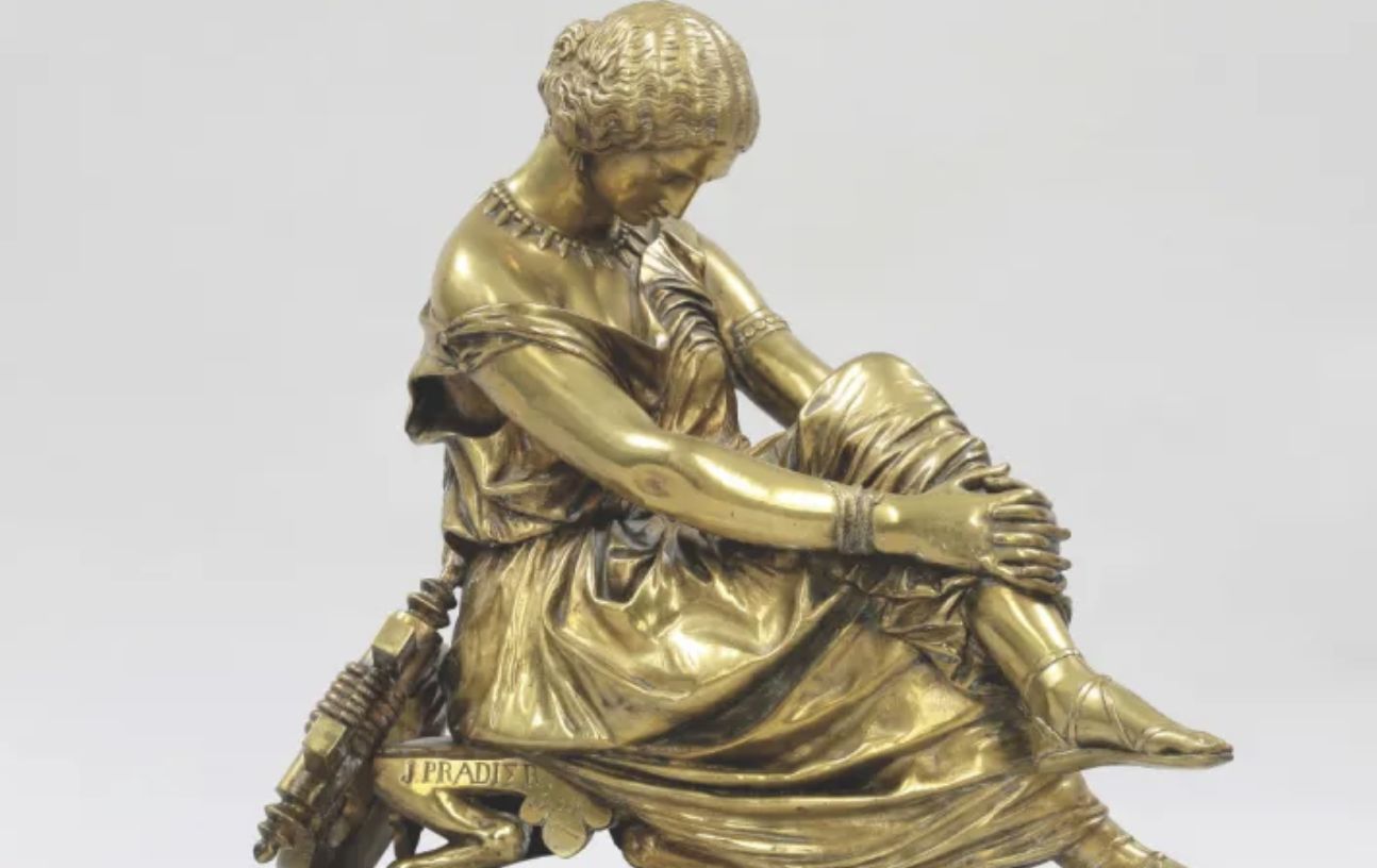 James Pradier, gilded bronze