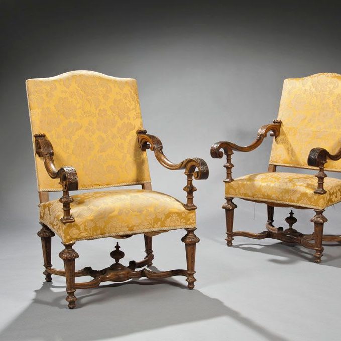 Regency armchairs