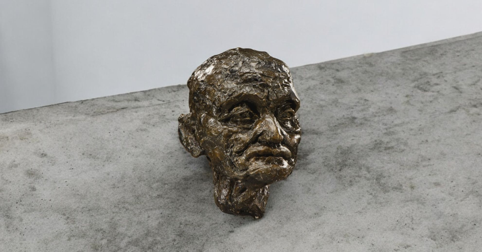 Camille Claudel, bronze head