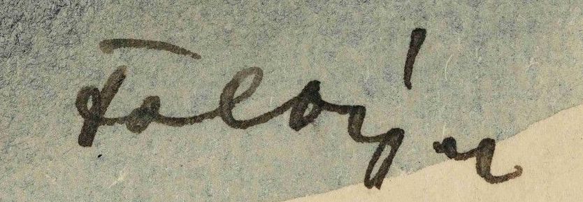 Artist's signature