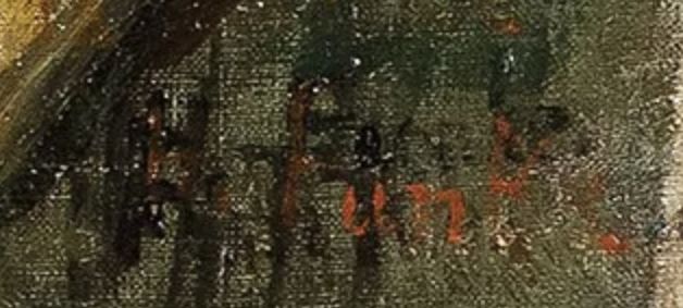 Signature of Helene Funke