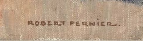 Robert Fernier's signature