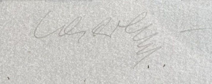 Signature de Victor Vasarely