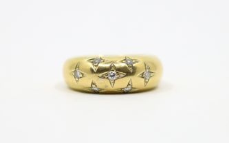 Chaumet, bague en or et diamants