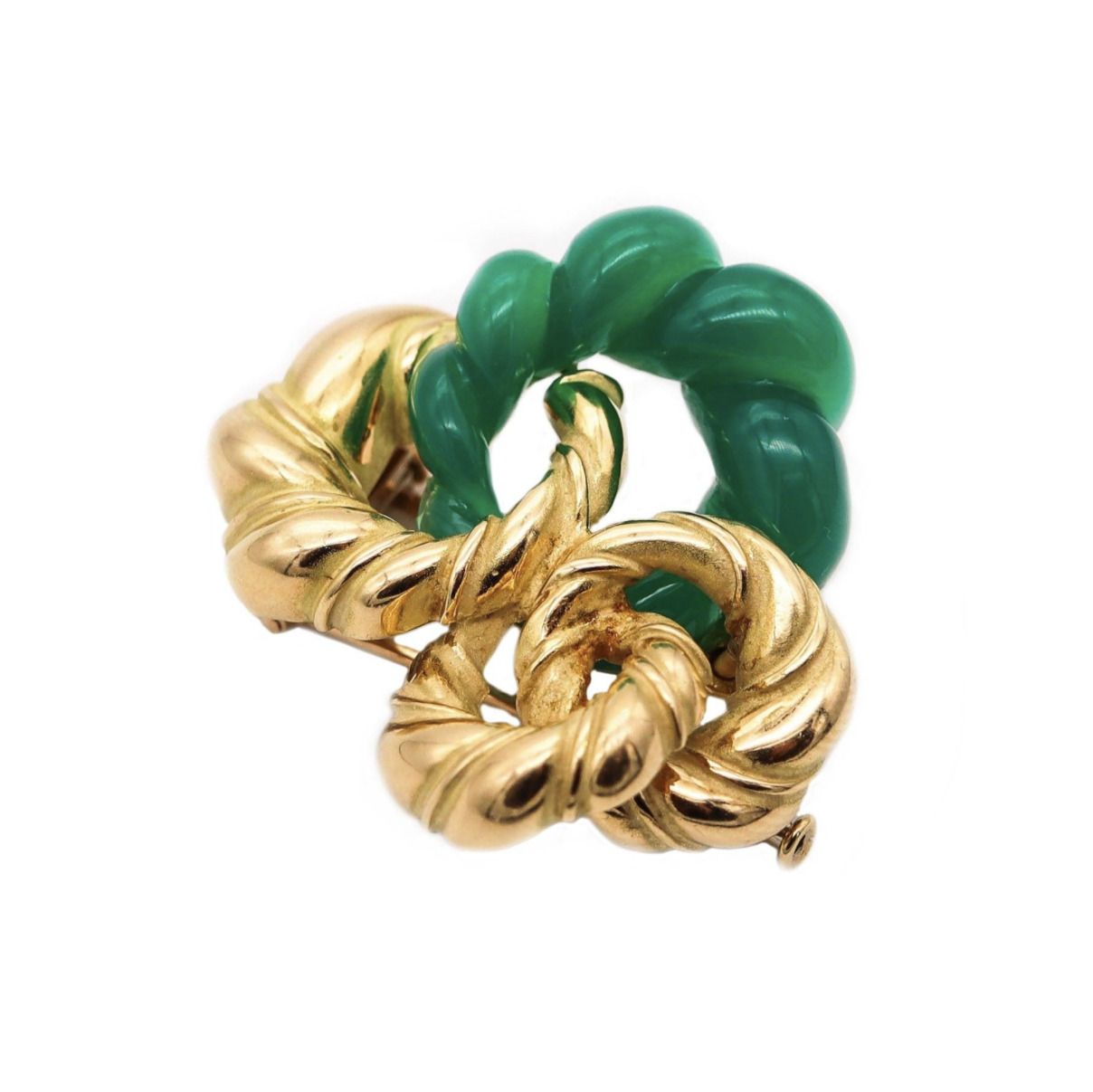 Chaumet, broche en or jaune