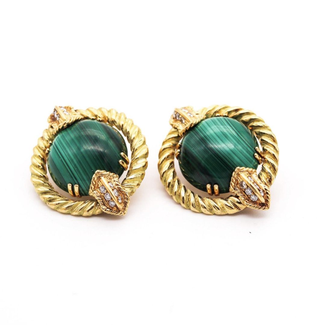 Chaumet, boucles d'oreilles en or