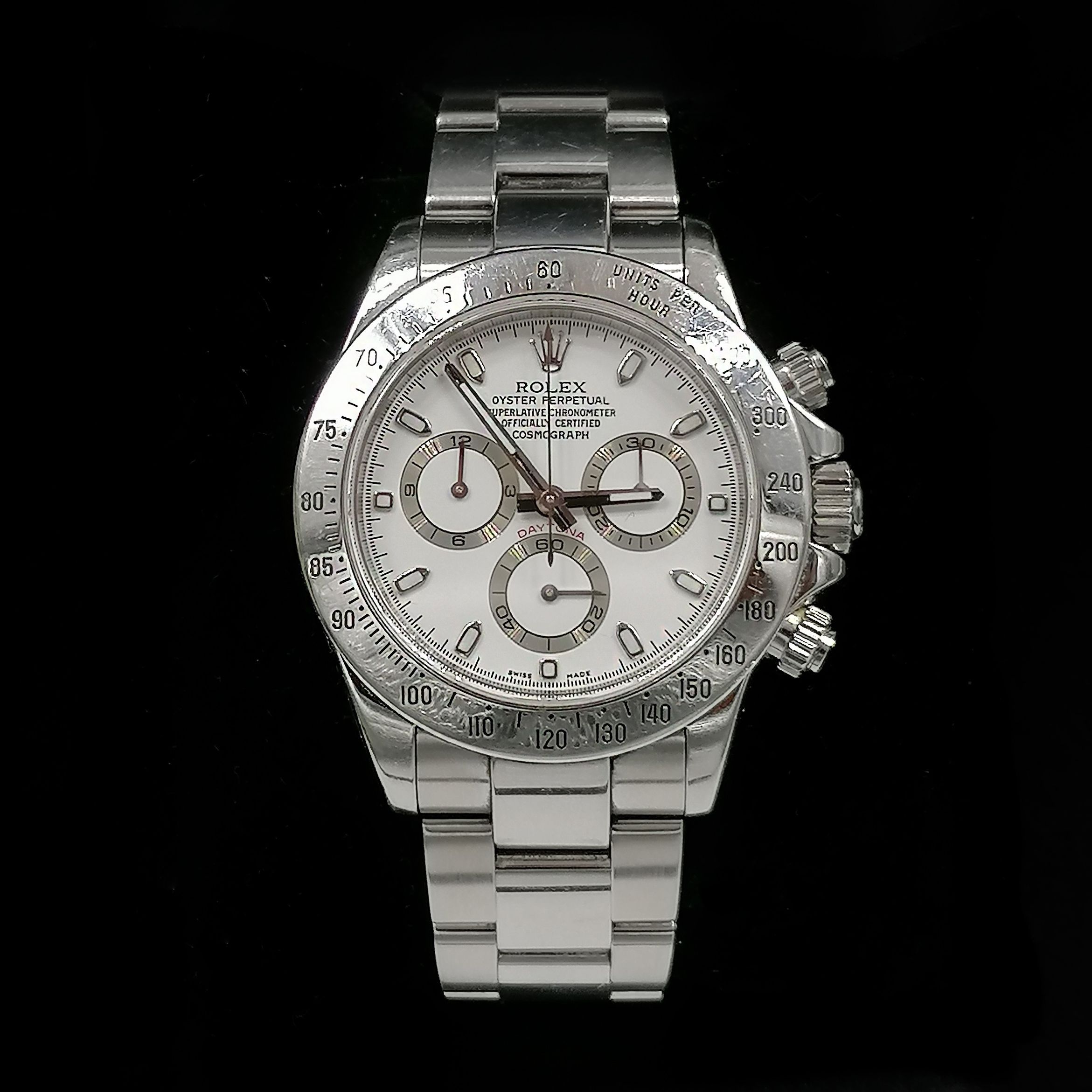 Rolex steel watch