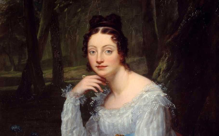 Constance Mayer, huile sur toile