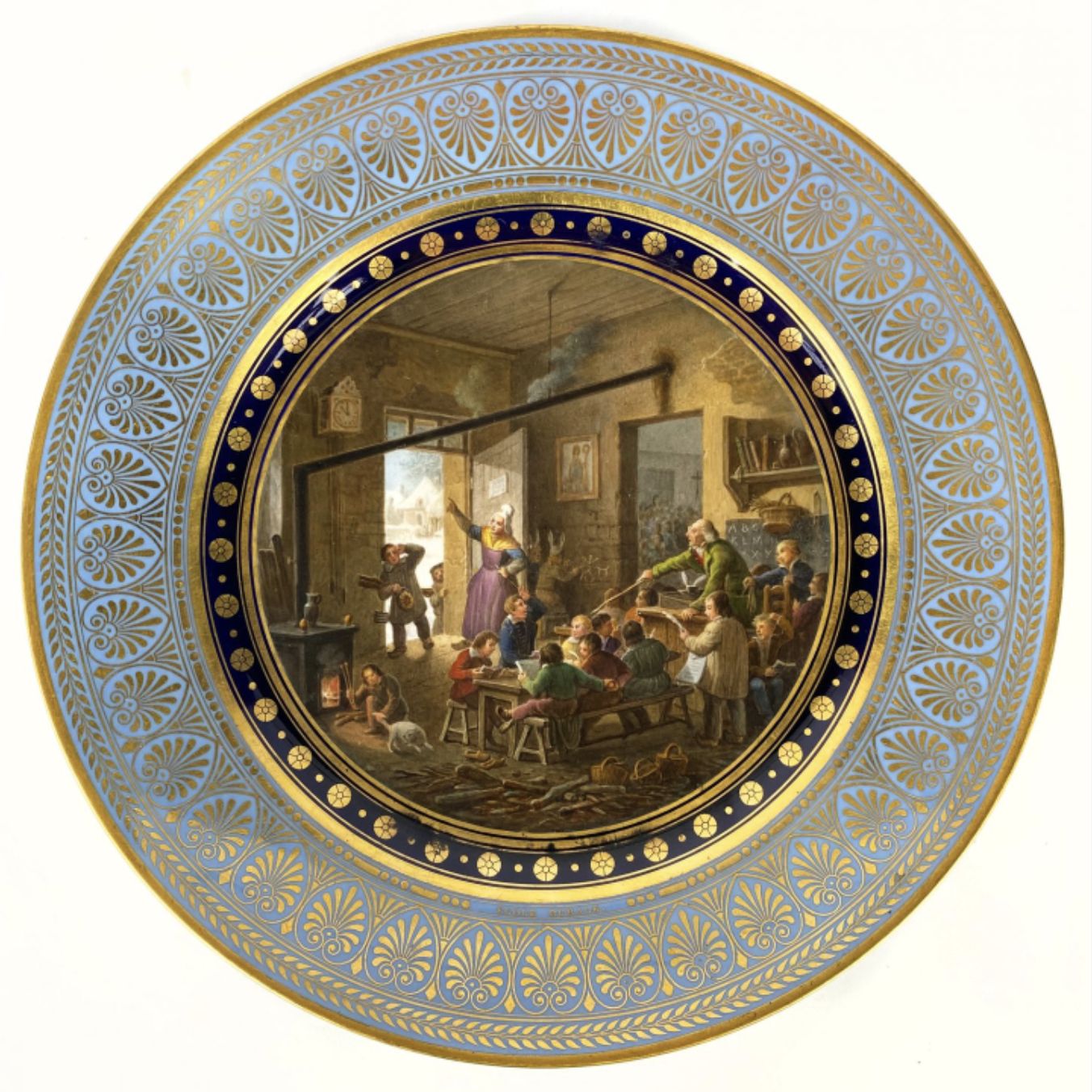 Sèvres, porcelain plate, porcelain services