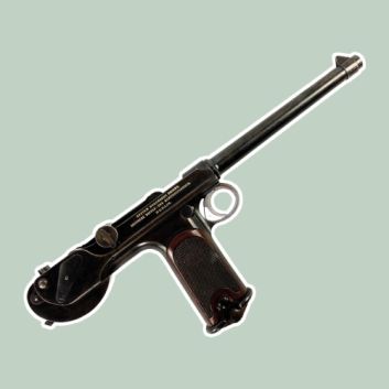C93 pistol by Hugo Borchardt.