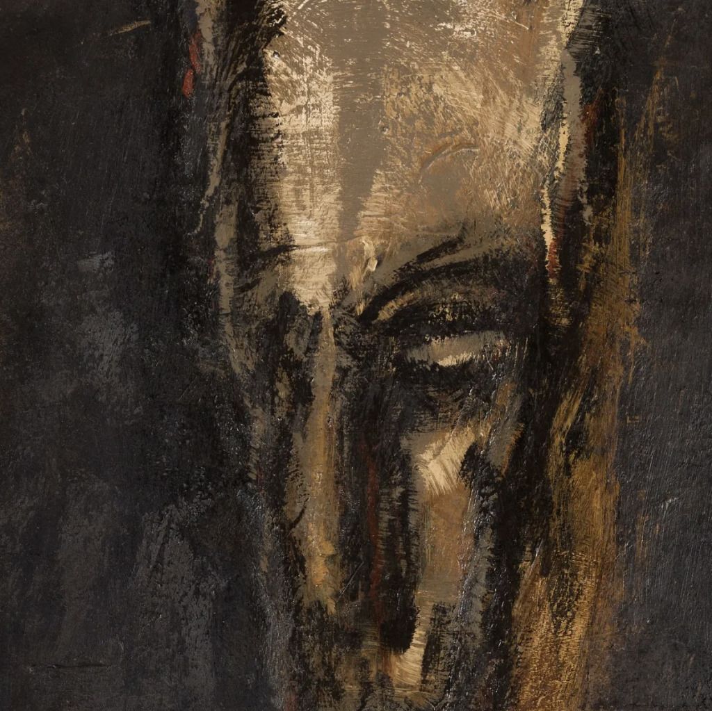 Hans Bouman, huile sur toile