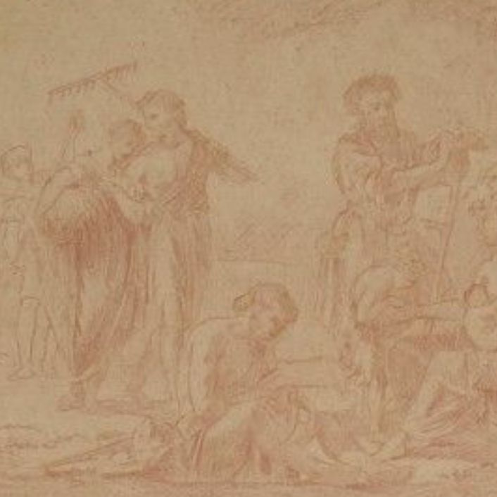 Puvis de Chavannes, drawing