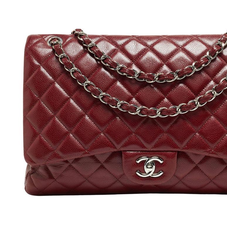 Chanel, timeless bag in smooth leather