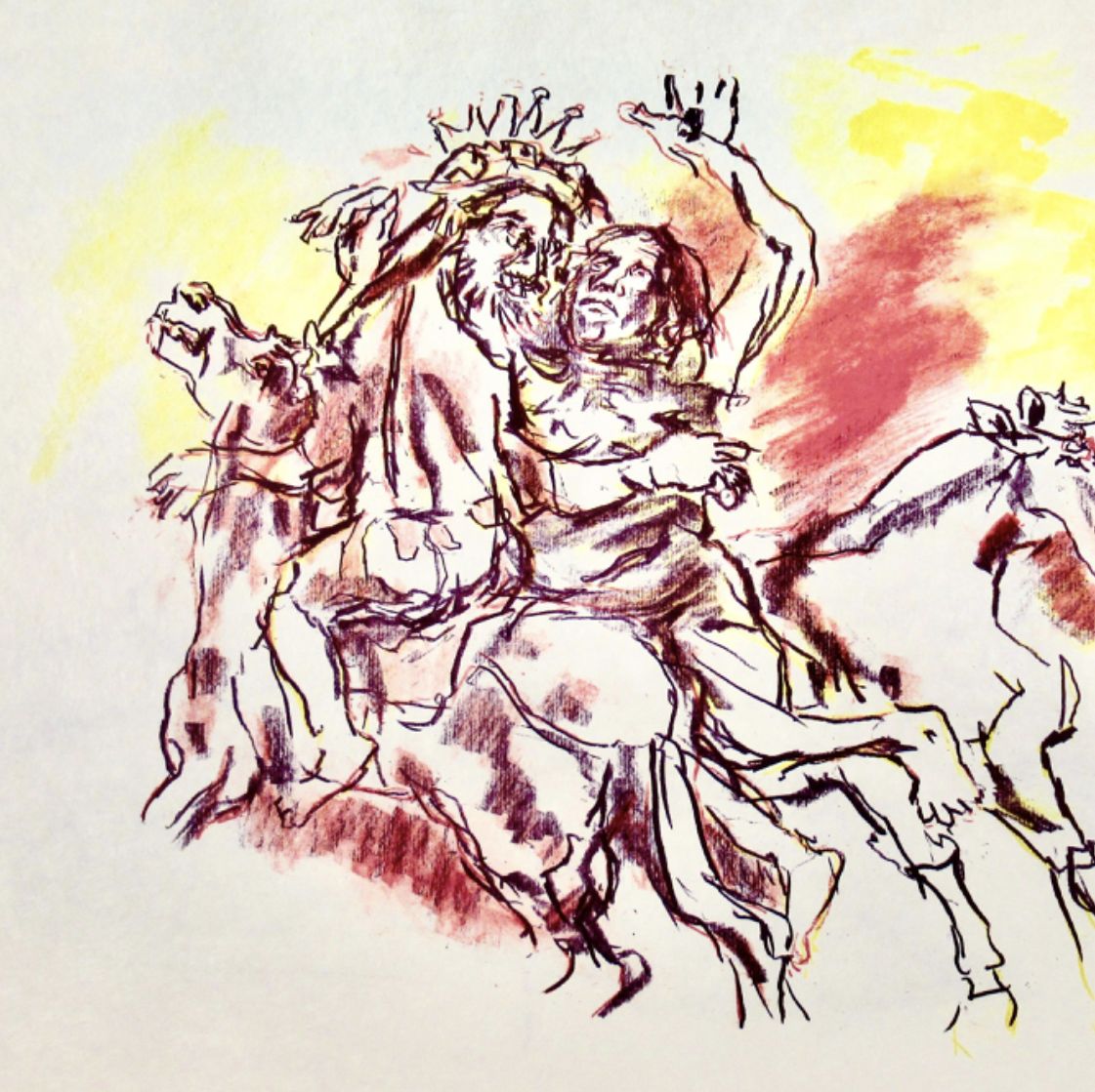 Oskar Kokoschka, lithograph