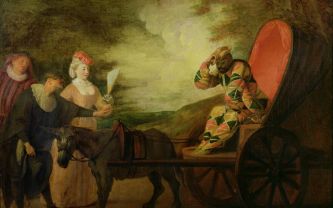 Watteau, oil on canvas