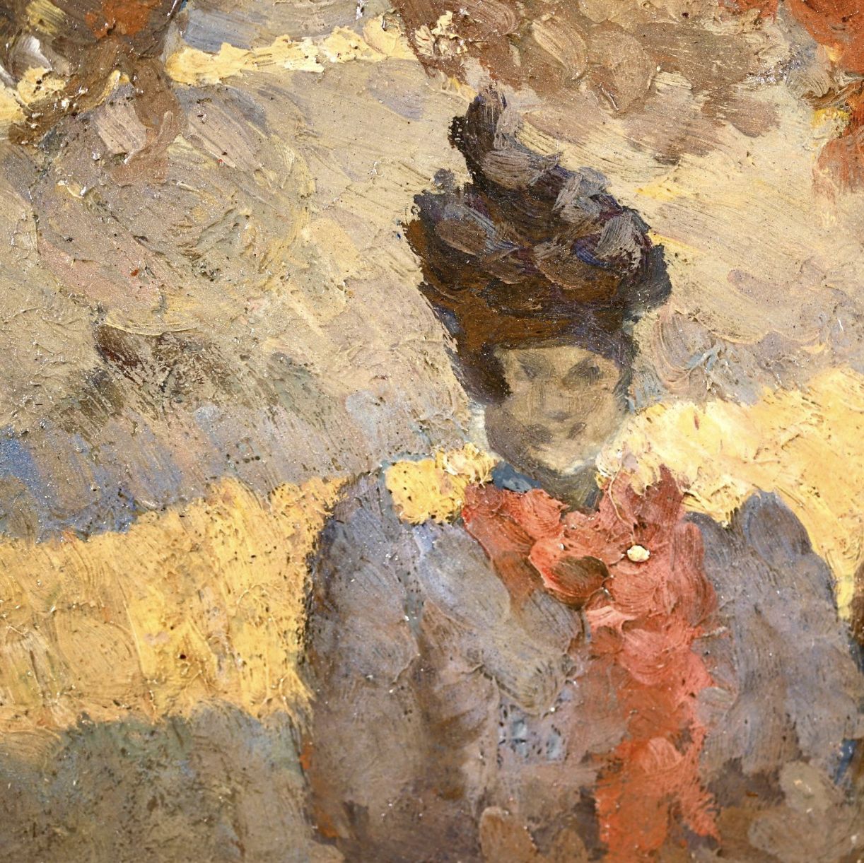 Louis Hayet, huile sur toile