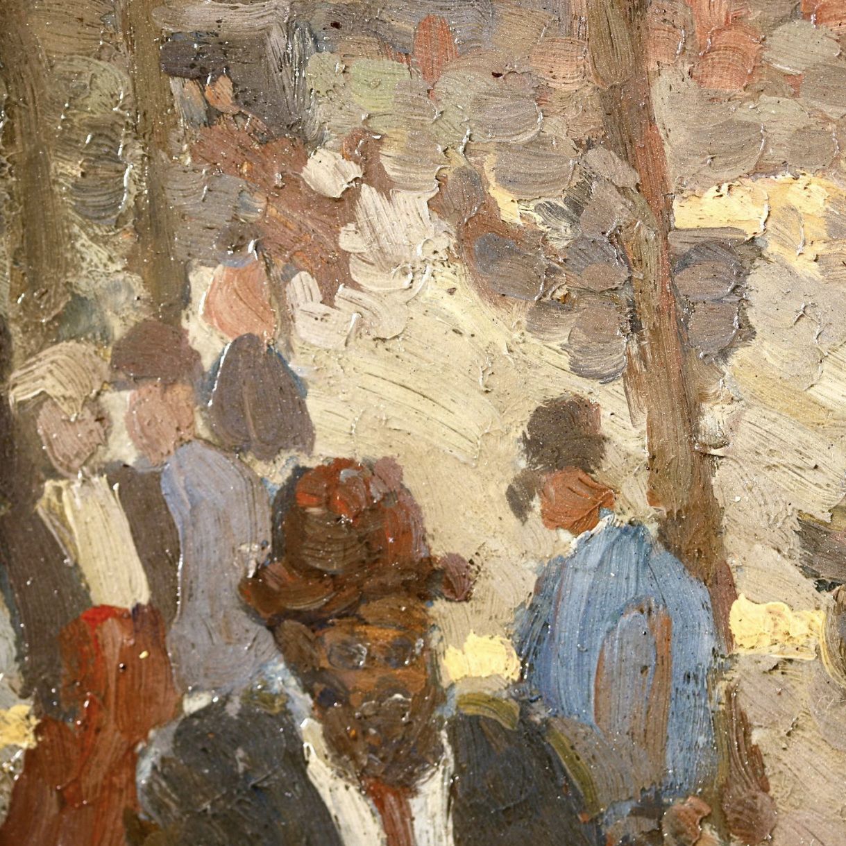 Louis Hayet, huile sur toile