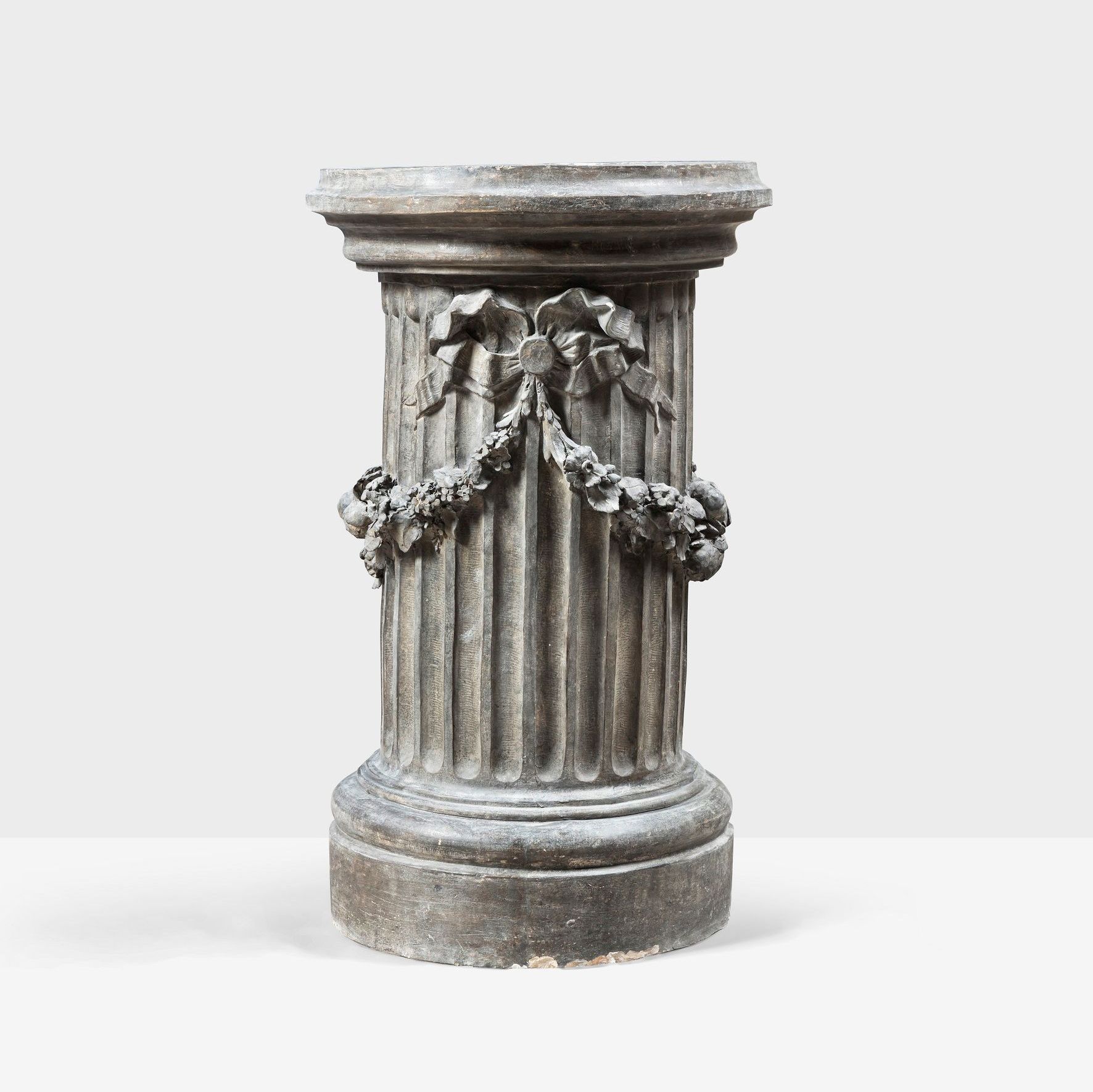 Louis XVI terracotta column, 18th century