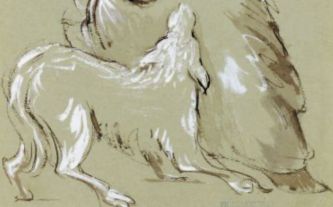 Chassériau, drawing