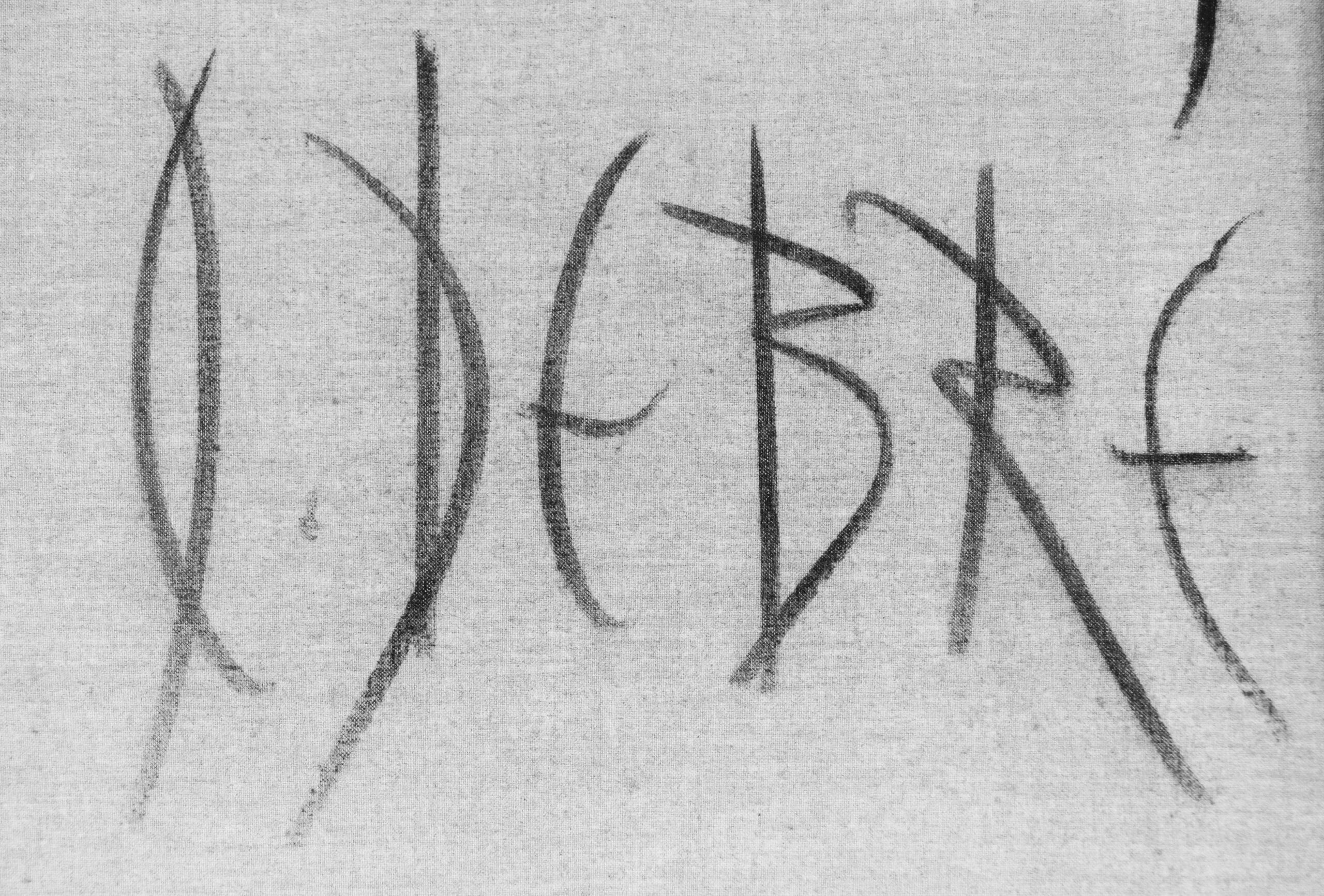 Olivier Debré's signature