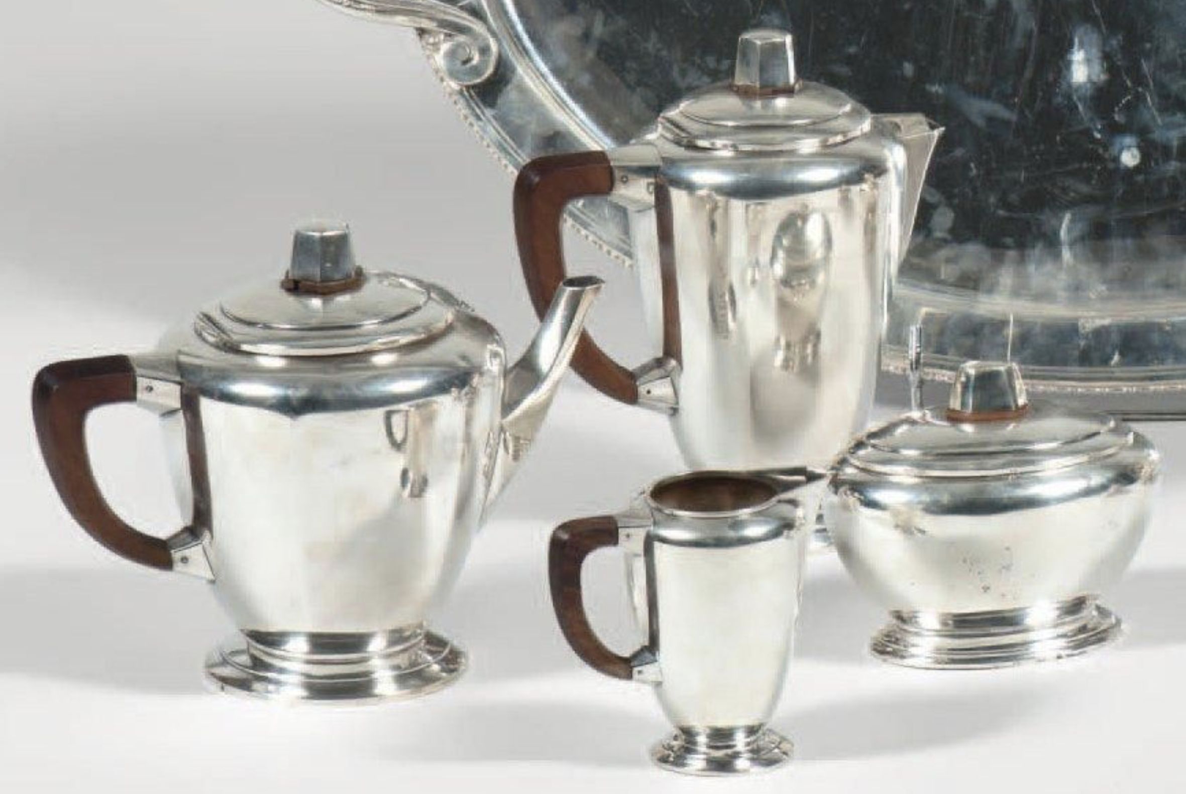 Cardeilhac, silver tea service