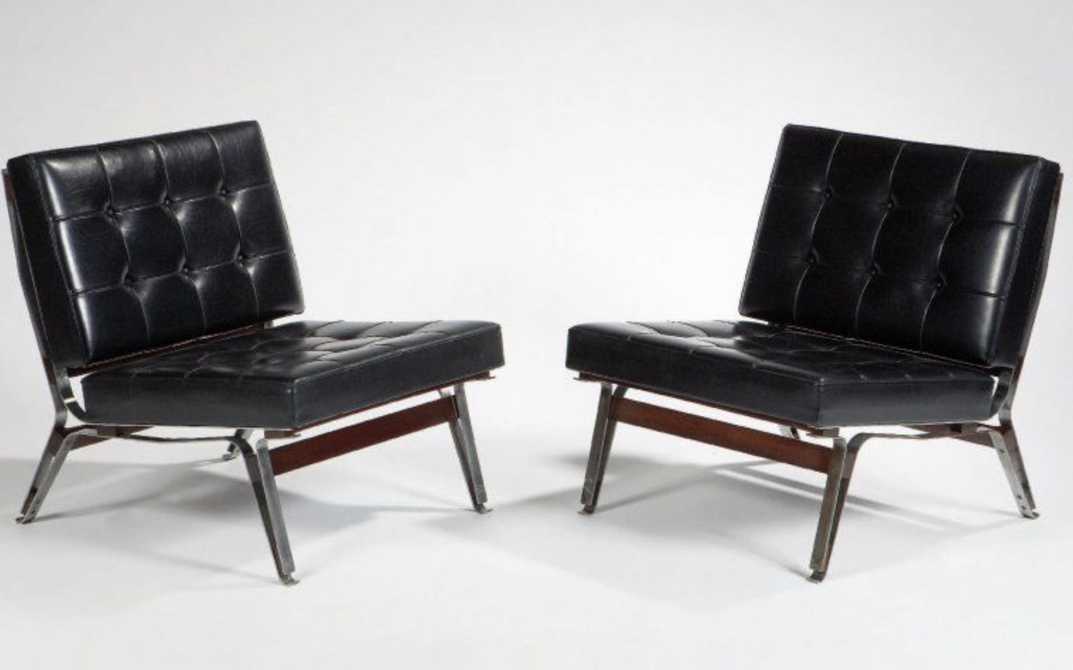 Pair of armchairs, Cassina editions